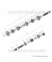 SYSTÈME DE TRANSMISSION, INPUT/OUTPUT SHAFT ASM.