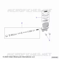 FREIN ARRIERE, MASTER CYLINDER