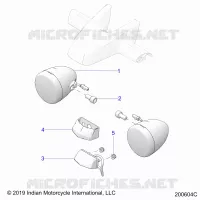 ELECTRICITE, TURN SIGNALS, REAR/REAR LIGHTING