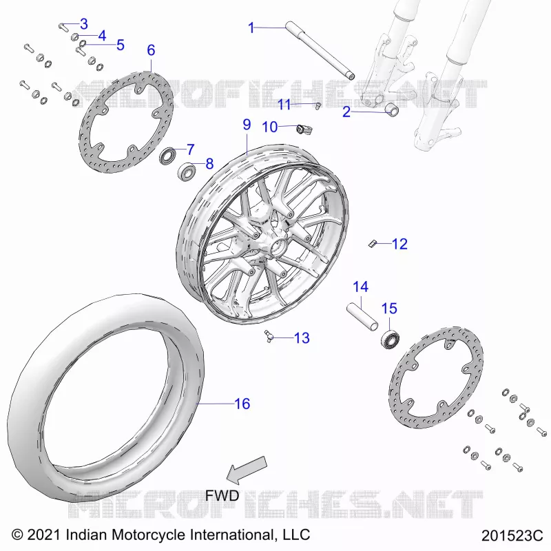 ROUE AVANT