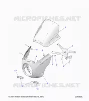 BODY, FRONT COWLING