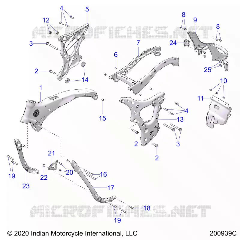 CHASSIS, CADRE ASM.