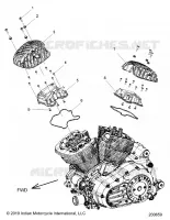 MOTEUR, ROCKER COVERS