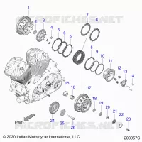 SYSTÃˆME DE TRANSMISSION, CLUTCH AND PRIMARY DRIVE