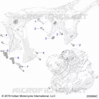 ENGINE, SUPPORT MOTEUR