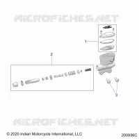 FREIN ARRIERE, MASTER CYLINDER