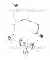 FREIN AVANT ASM., INTL W/ABS