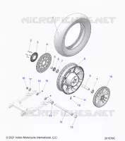 ROUE ARRIERE