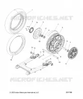 ROUE ARRIERE, WHITE WALL, BOBBER TWENTY