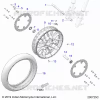 ROUE AVANT