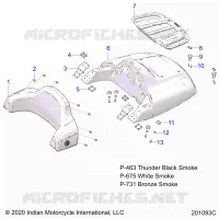 COFFRE LID AND BACKREST ASM.