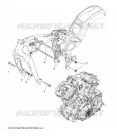 ENGINE, MOUNTING - N15MSA00AA/AB/AC/AE (49INDIANENGINEMTG15SCOUT)