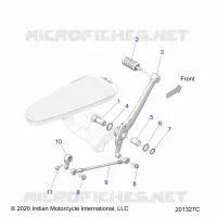 SYSTÃˆME DE TRANSMISSION, SHIFT PEDAL AND SHIFT LINKAGE