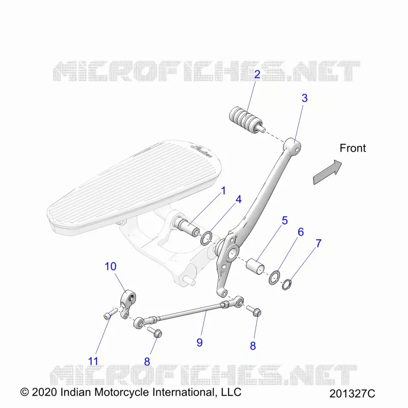 SYSTÃˆME DE TRANSMISSION, SHIFT PEDAL AND SHIFT LINKAGE