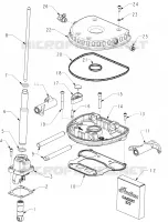 MOTEUR, ROCKER ARM ASSEMBLY AND PUSH RODS
