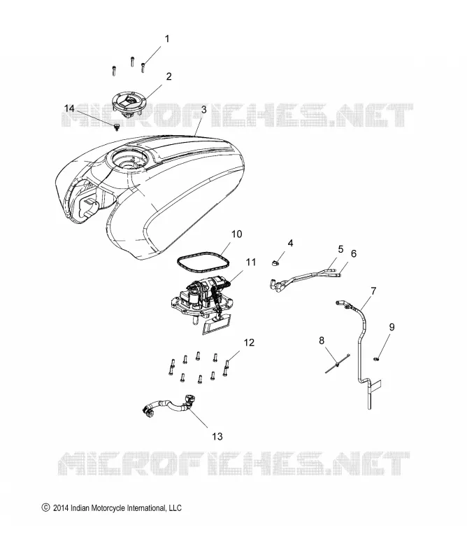 SYSTÃˆME D'ALIMENTATION, FUEL TANK ASM.