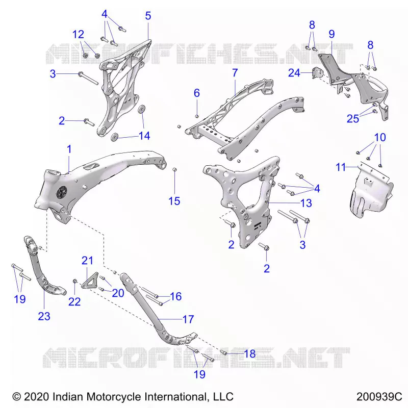 CHASSIS, CADRE ASM.