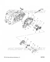 MOTEUR, CAM SHAFTS AND GEARS