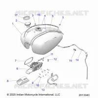 SYSTÃˆME D'ALIMENTATION, FUEL TANK ASM.