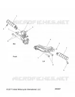 CHASSIS, FOOTPEGS