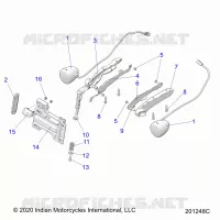 ELECTRICITE, REAR LIGHTING AND TURN SIGNALS AND
