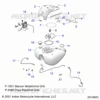 SYSTÃˆME D'ALIMENTATION, FUEL TANK ASM.