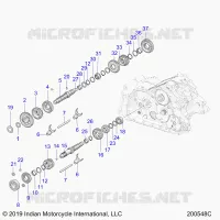 SYSTÃˆME DE TRANSMISSION, INPUT AND OUTPUT SHAFTS