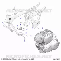 ENGINE, SUPPORT MOTEUR
