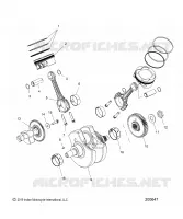 ENGINE, PISTON ET VILEBREQUIN