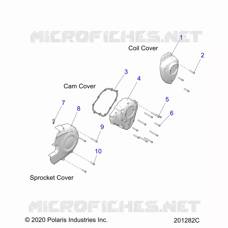 COUVERLCES MOTEUR DROITS