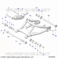 SUSPENSION ARRIERE SWING ARM/SHOCK