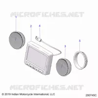 ELECTRICITE, INSTRUMENT CLUSTER