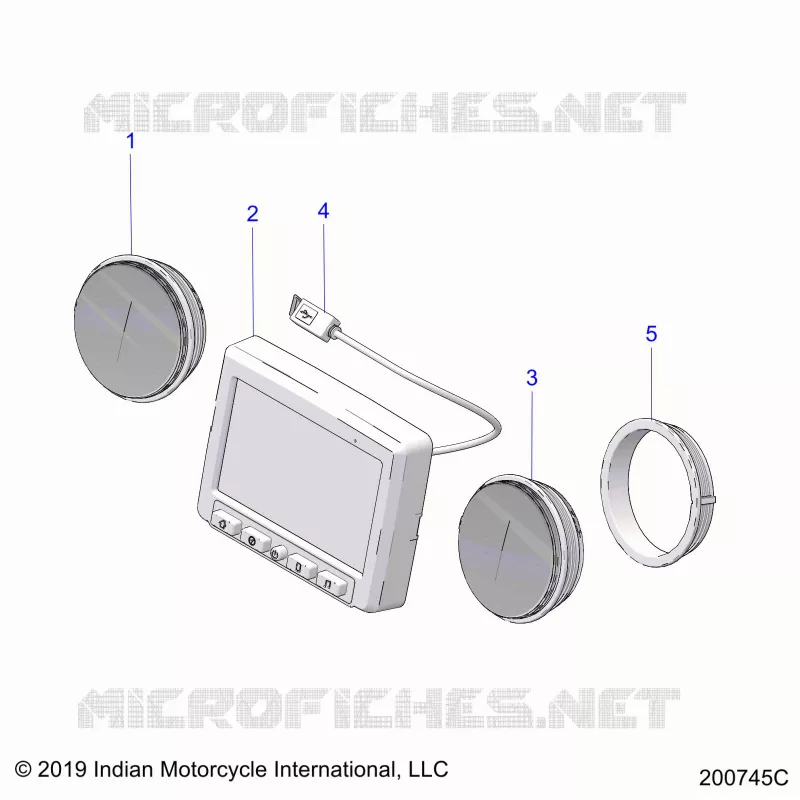 ELECTRICITE, INSTRUMENT CLUSTER