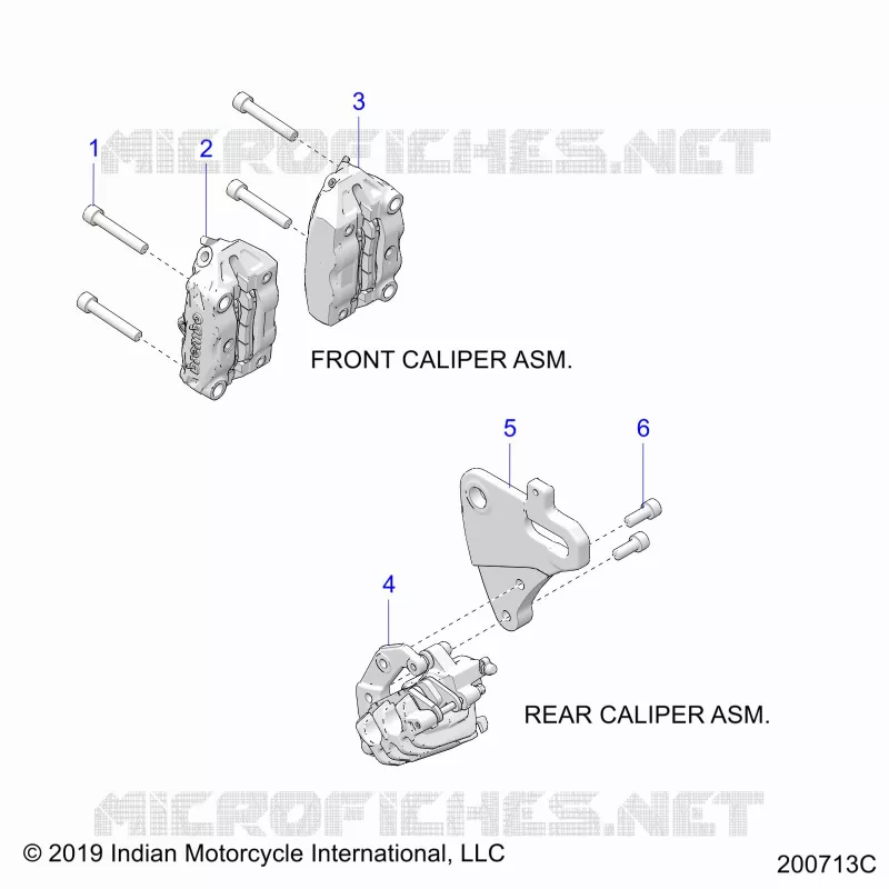 BRAKES, ETRIERS DE FREIN AVANT AND REAR