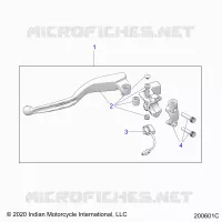CONTROLS, LEVIER D'EMBRAYAGE ASM.
