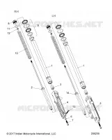SUSPENSION AVANT FORKS