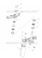 SUSPENSION AVANT FORK MOUNTING BRACKETS