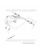 SYSTÃˆME D'ALIMENTATION, FUEL TANK MOUNTING
