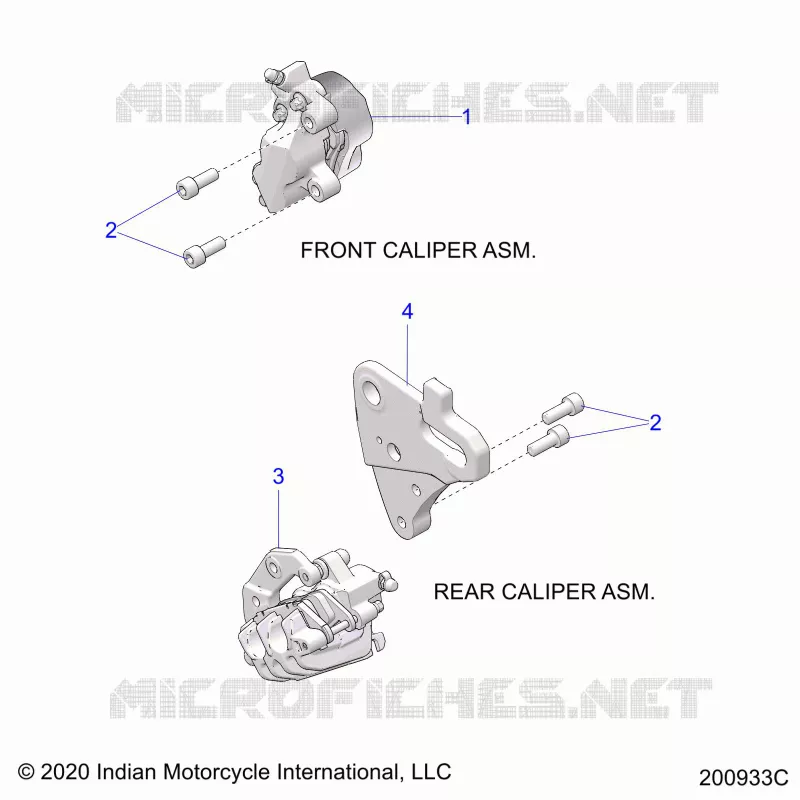 BRAKES, ETRIERS DE FREIN AVANT AND REAR