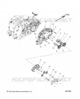 MOTEUR, CAM SHAFTS AND GEARS