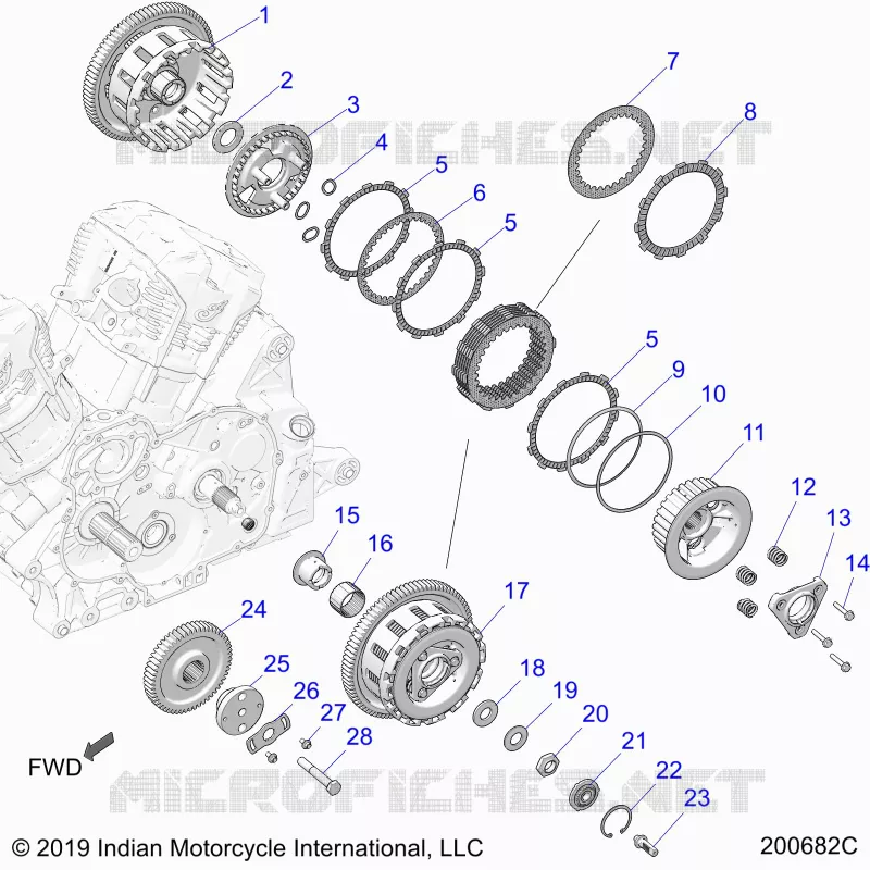 SYSTÃˆME DE TRANSMISSION, CLUTCH AND PRIMARY DRIVE