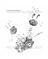 ENGINE, CULASSE ASM.
