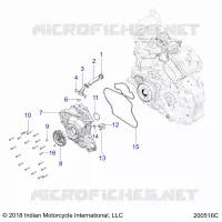 MOTEUR, STATOR COVER