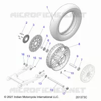 ROUE ARRIERE