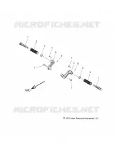 CHASSIS, FOOTPEG, PASSENGER