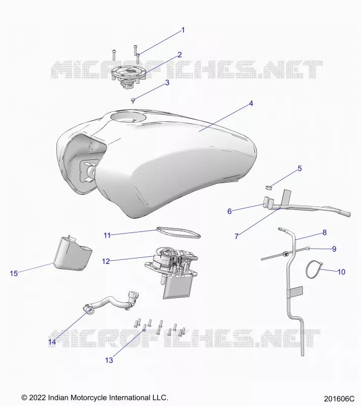 SYSTÃˆME D'ALIMENTATION, FUEL TANK ASM.