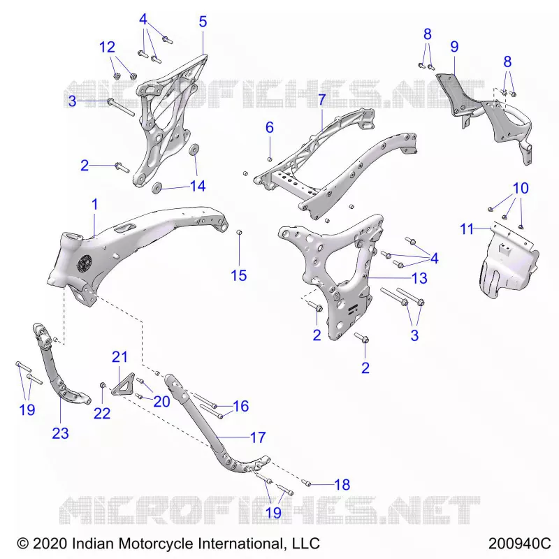 CHASSIS, CADRE ASM.