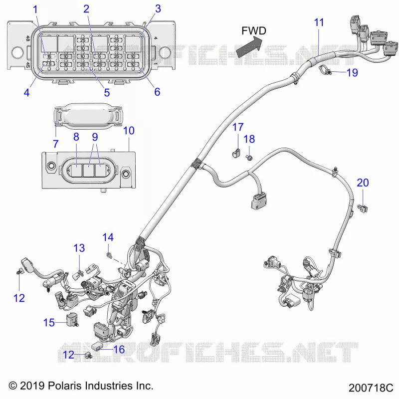ELECTRICITE, WIRE HARNESS 1