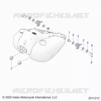 SYSTÃˆME D'ALIMENTATION, FUEL TANK MOUNTING