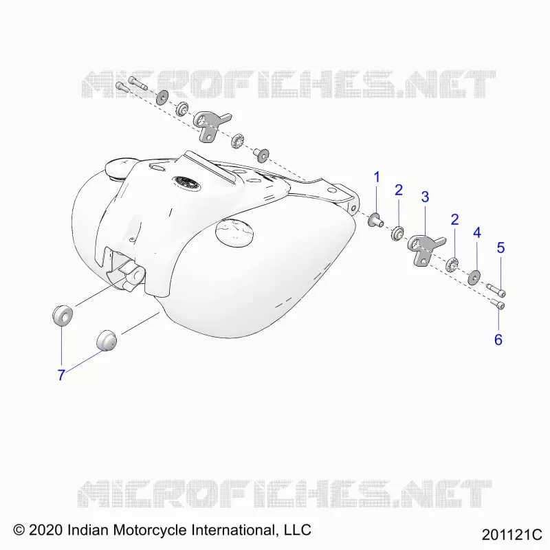 SYSTÃˆME D'ALIMENTATION, FUEL TANK MOUNTING